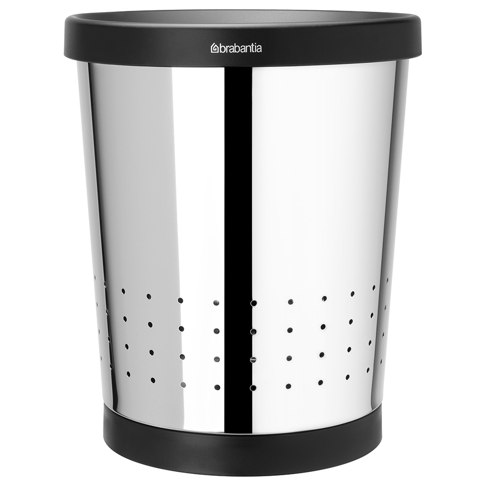 Brabantia Waste Paper Bin 11L Conical Brilliant Steel Buy at Best