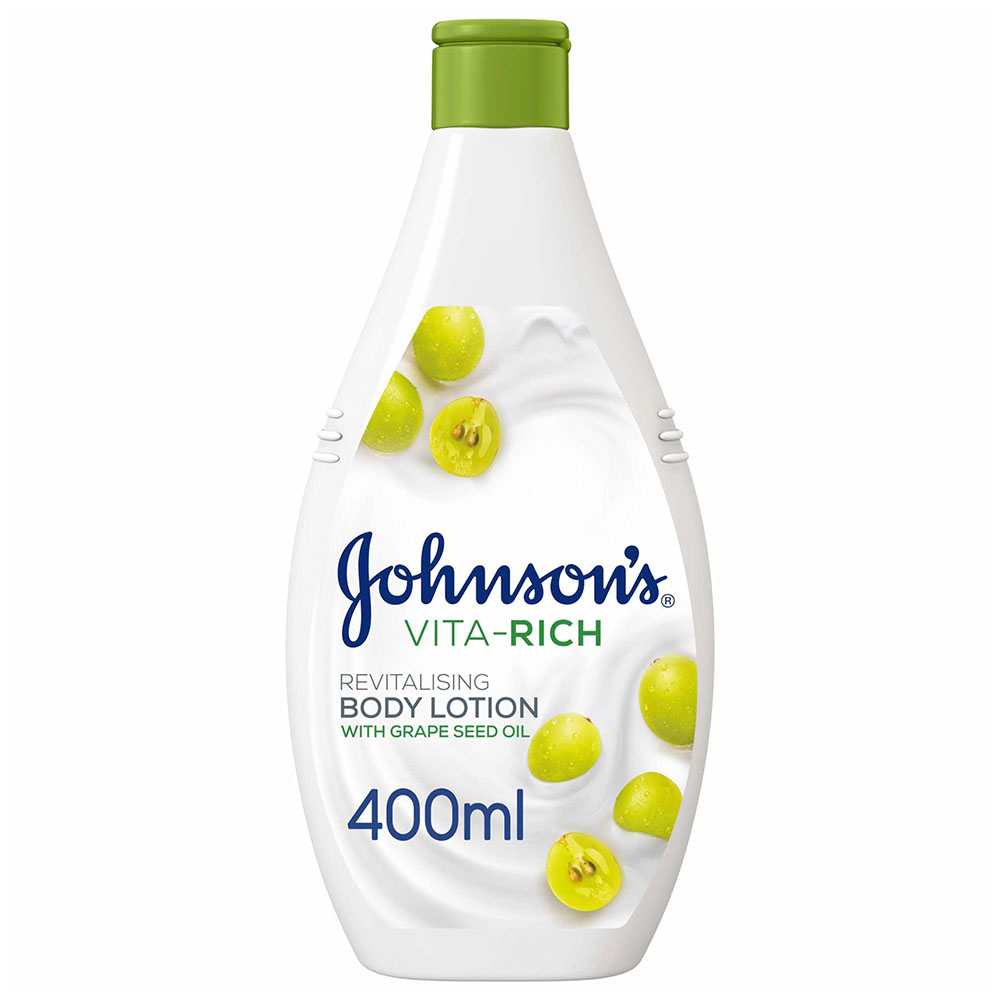 Johnson Johnson Body Lotion Vita Rich Revitalising 400ml