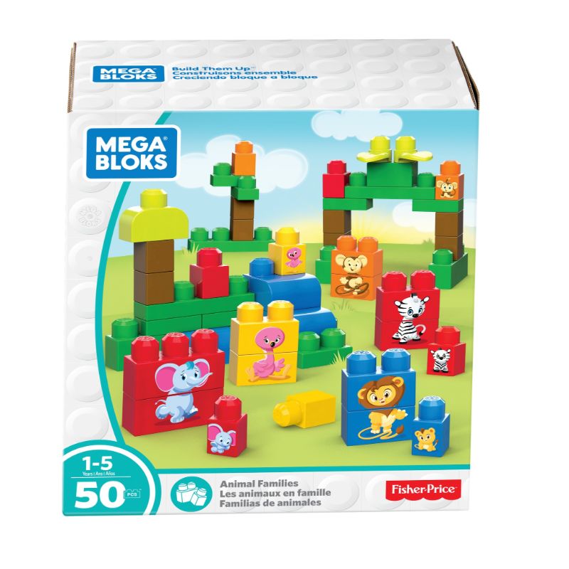 Mega Bloks Set Families Animals Buy at Best Price from Mumzworld