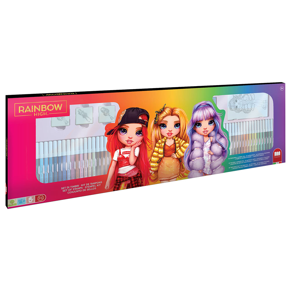 Multiprint - Rainbow Coloring Kit w/ 60 Felt-Tip Pens