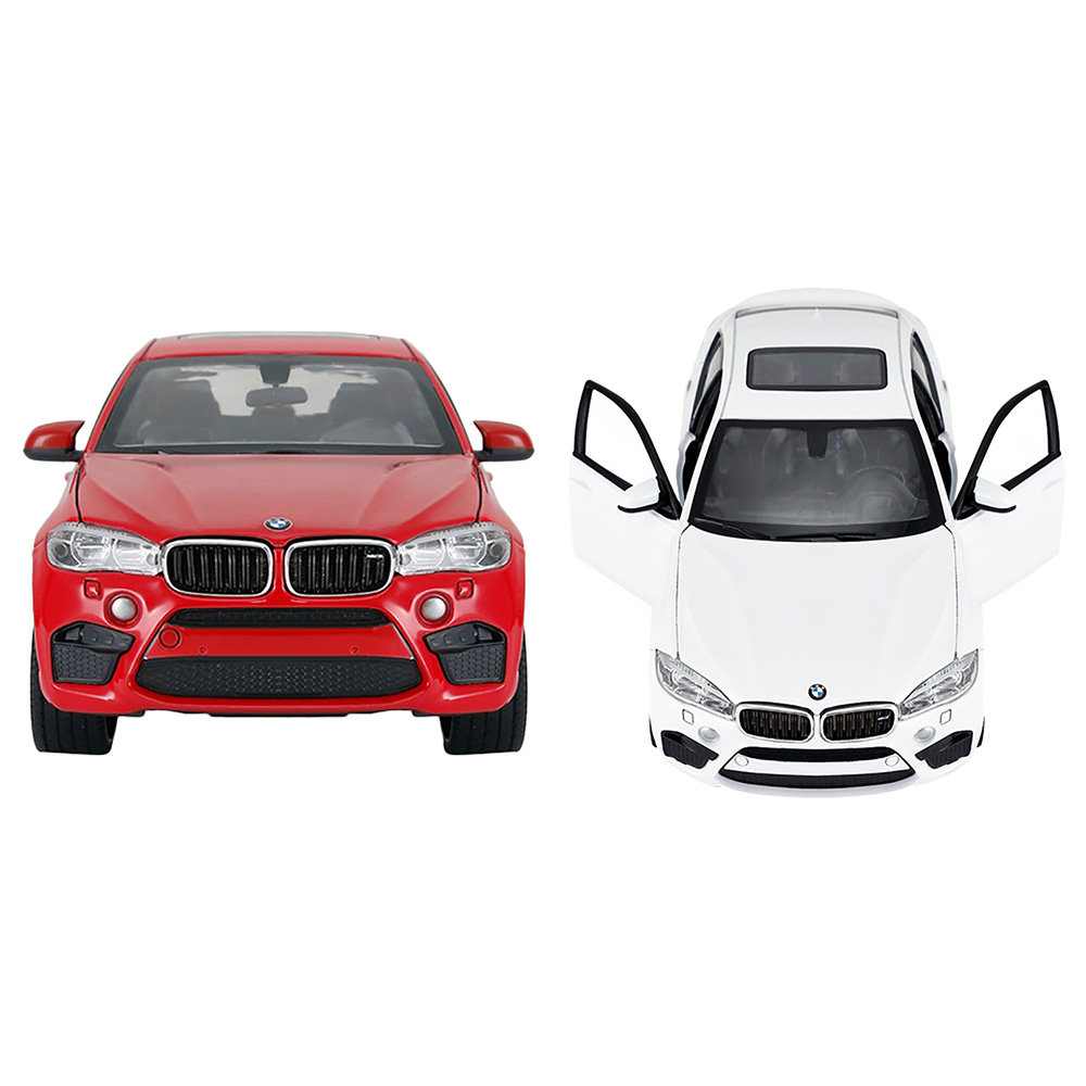 Rastar - 1/24 Diecast Car BMW - Red/White - Assorted 1pc
