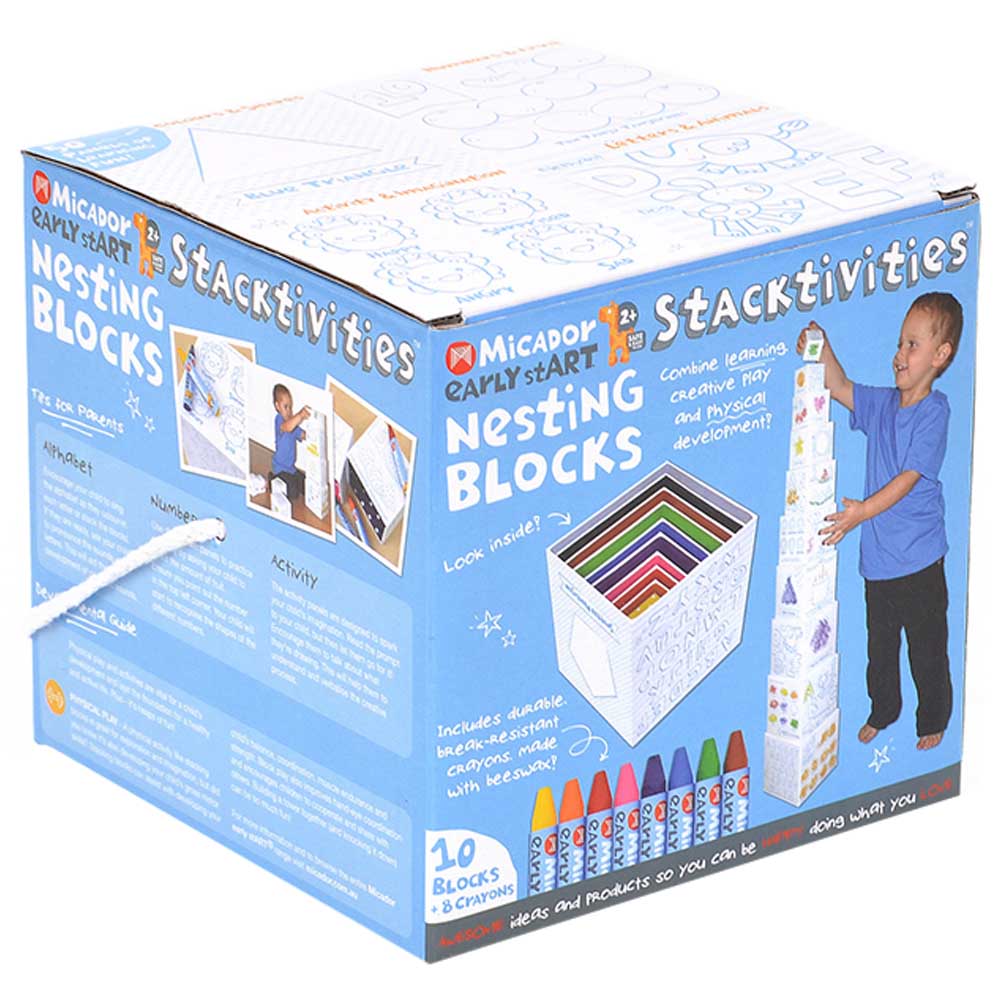 Buy Micador - Stacktivities - Nesting Blocks Early Start in UAE | Mumzworld