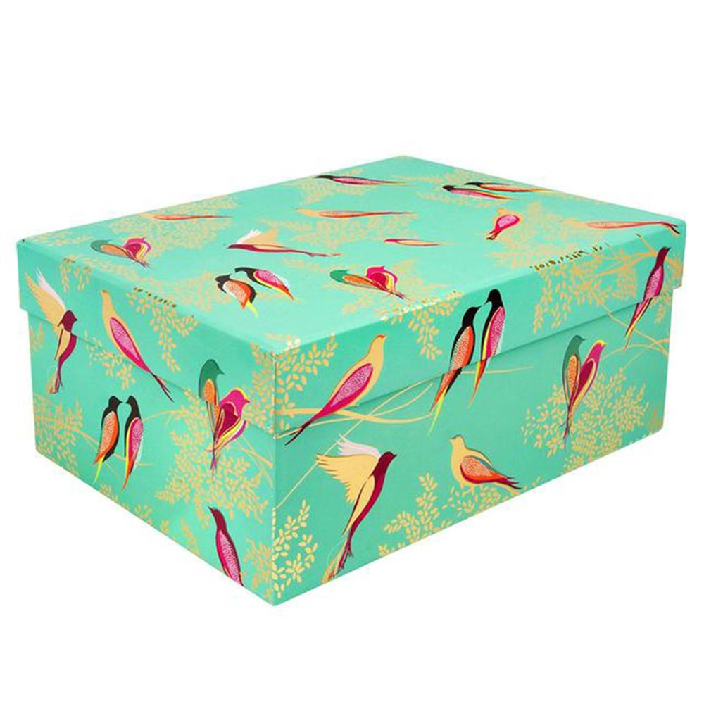 Sara Miller Green Birds Large Gift Box Buy at Best Price from Mumzworld