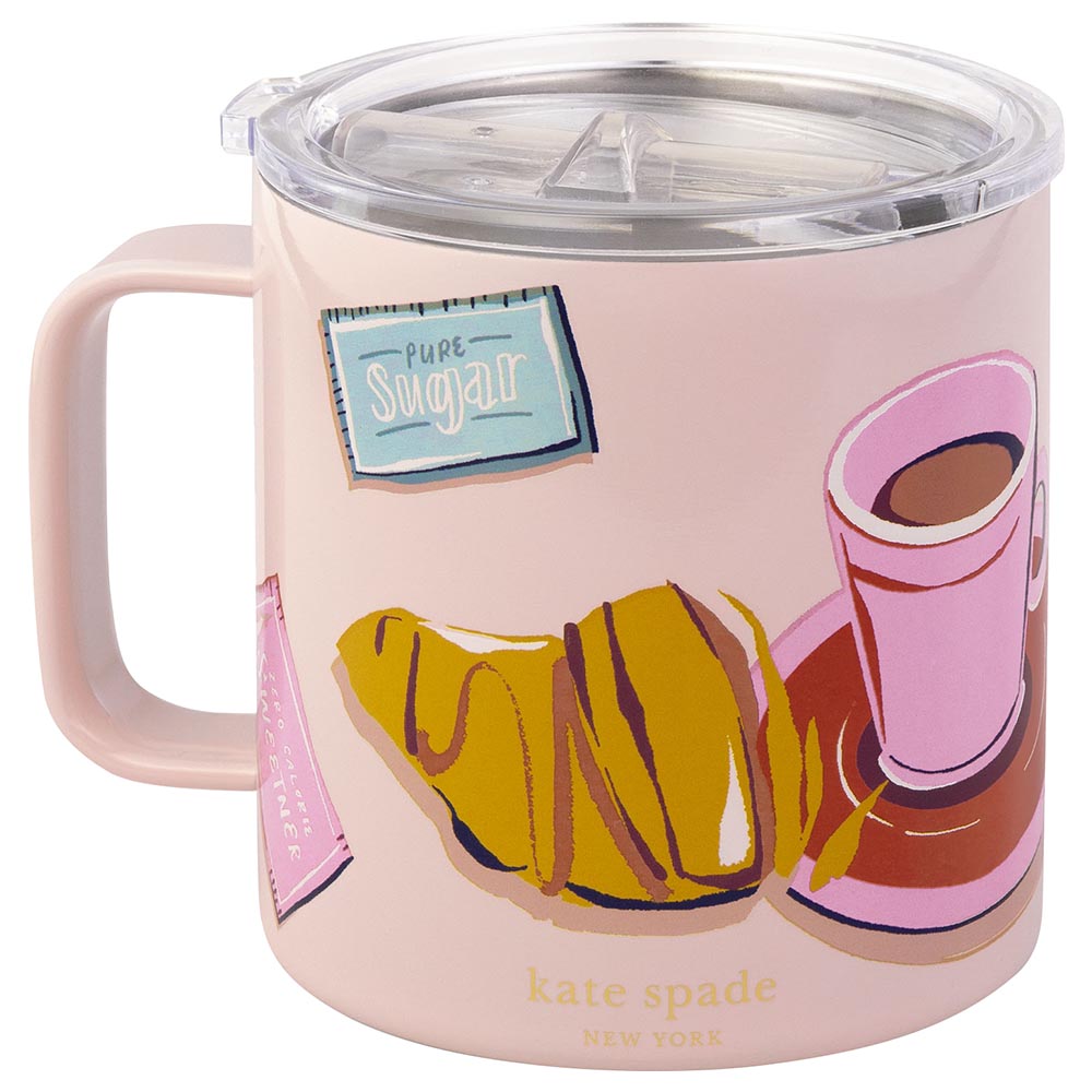 Kate Spade New York - Stainless Steel Coffee Mug - Rise & Shine