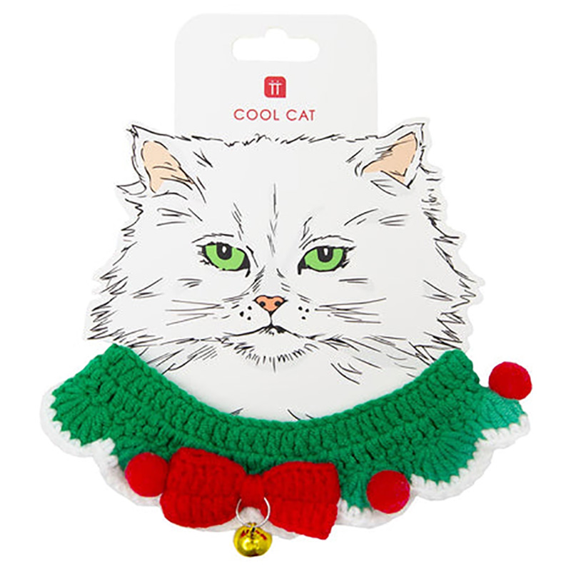 Buy Talking Tables Botanical Pet Crochet Cat Collar in UAE