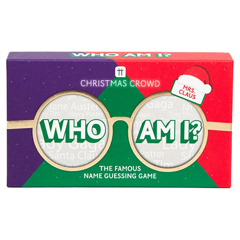 Talking tables christmas crowd who am i game