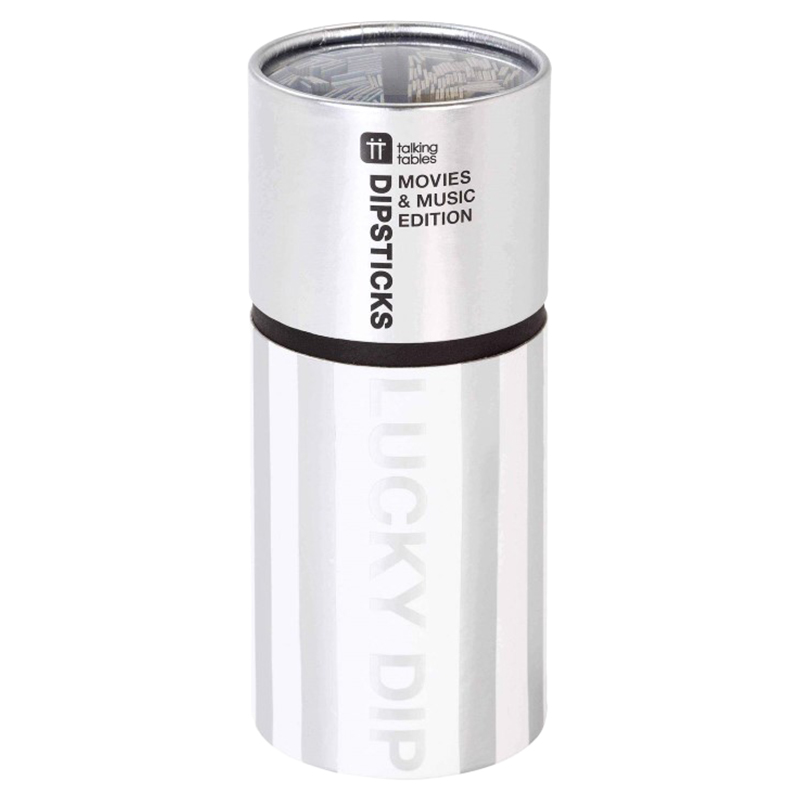 Talking Tables Dipstick Movies & Music Game