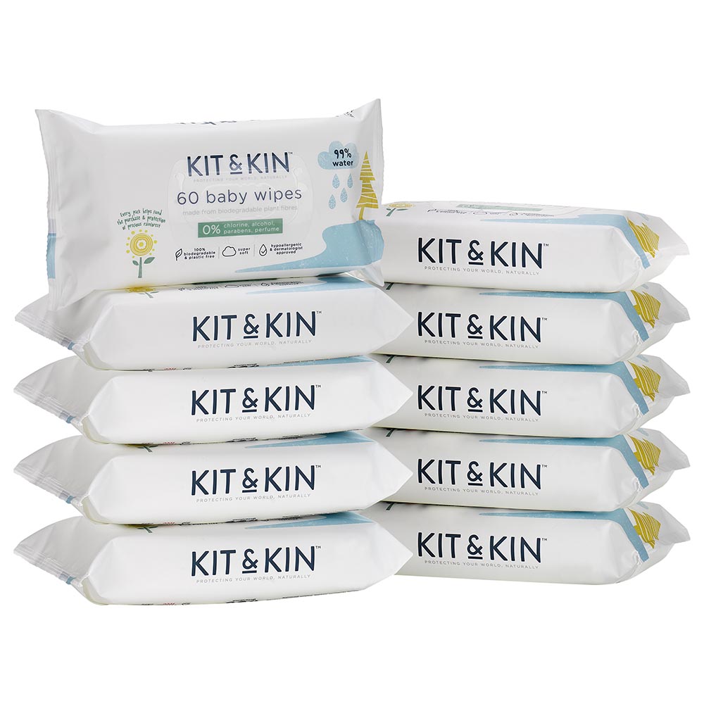 Kin Variety Pack Buy Kit & Kin Eco Baby Wipes - Pack of 10 - 600pcs in UAE | Mumzworld