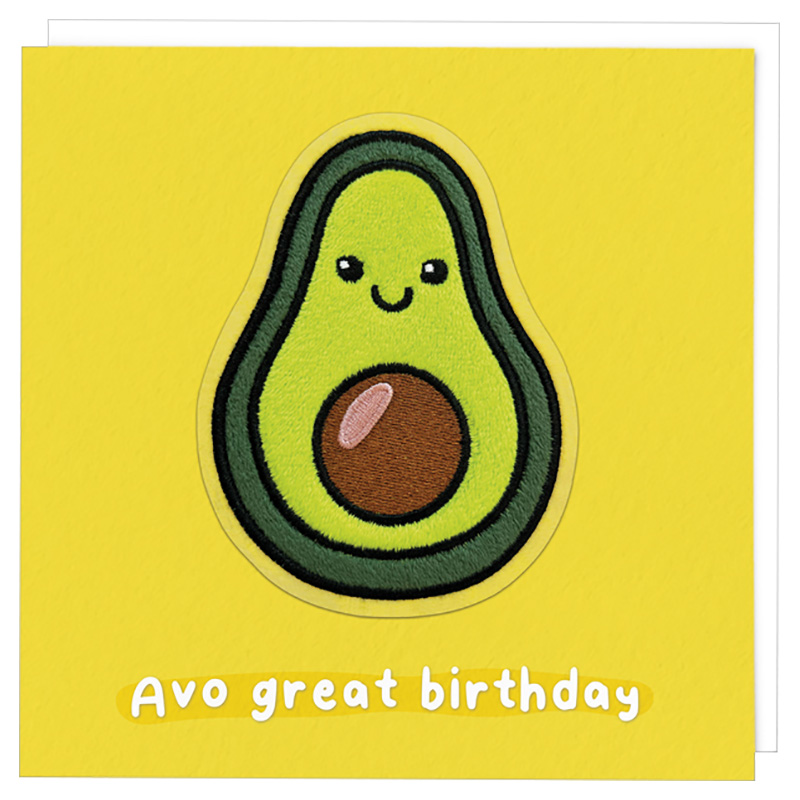 Redback Cards - Alfie Avocado Avo Great Birthday Greeting Card