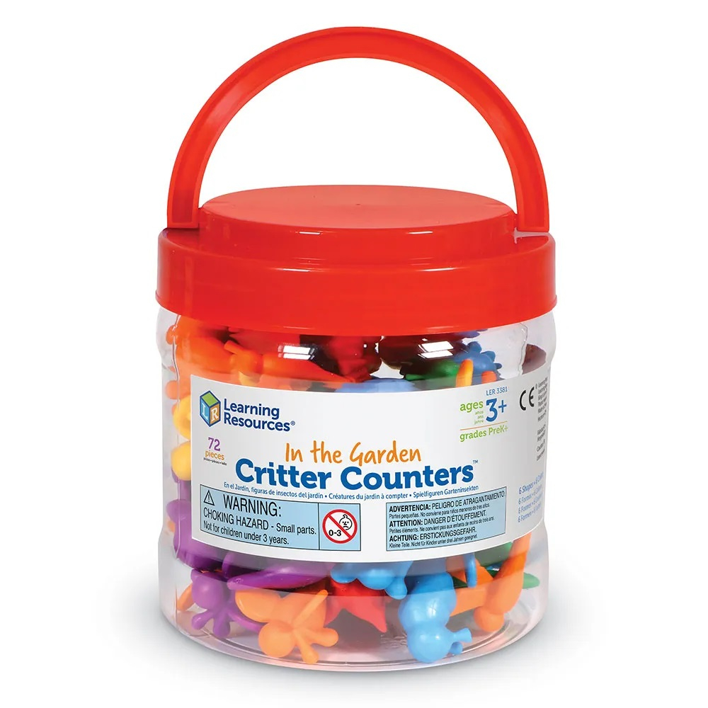 Buy Learning Resources - In the Garden Bug Counters Set of 72 in UAE ...