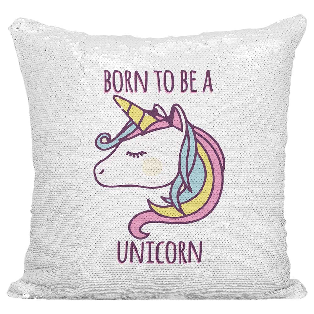 Unicorn clearance flip pillow
