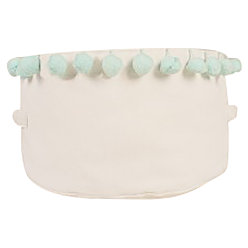 Little West Street Pom Pom Storage Basket Aqua Large Buy at Best