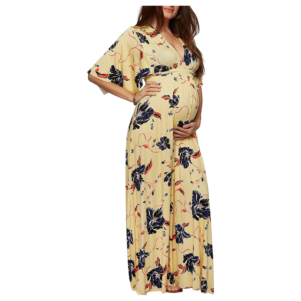 Mums Bumps Rachel Pally Tulip Long Maternity Caftan Dress Buy at Best Price from Mumzworld