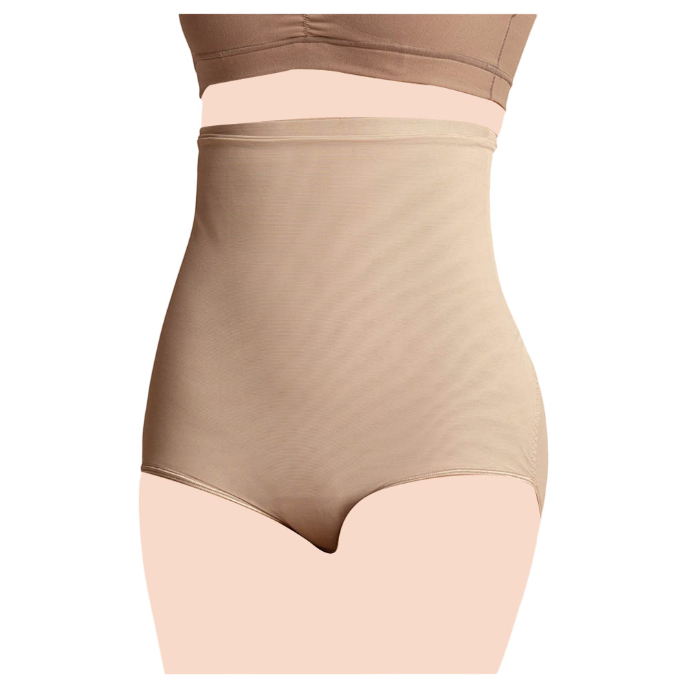 Mums & Bumps - High Waisted Postpartum Panty - Beige