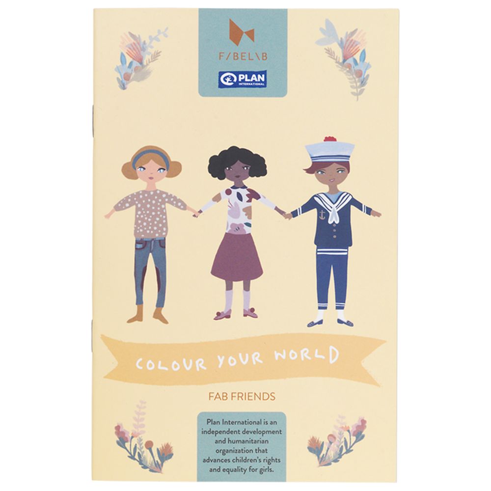 Buy Fabelab - Colouring Book - Color Your World in UAE | Mumzworld