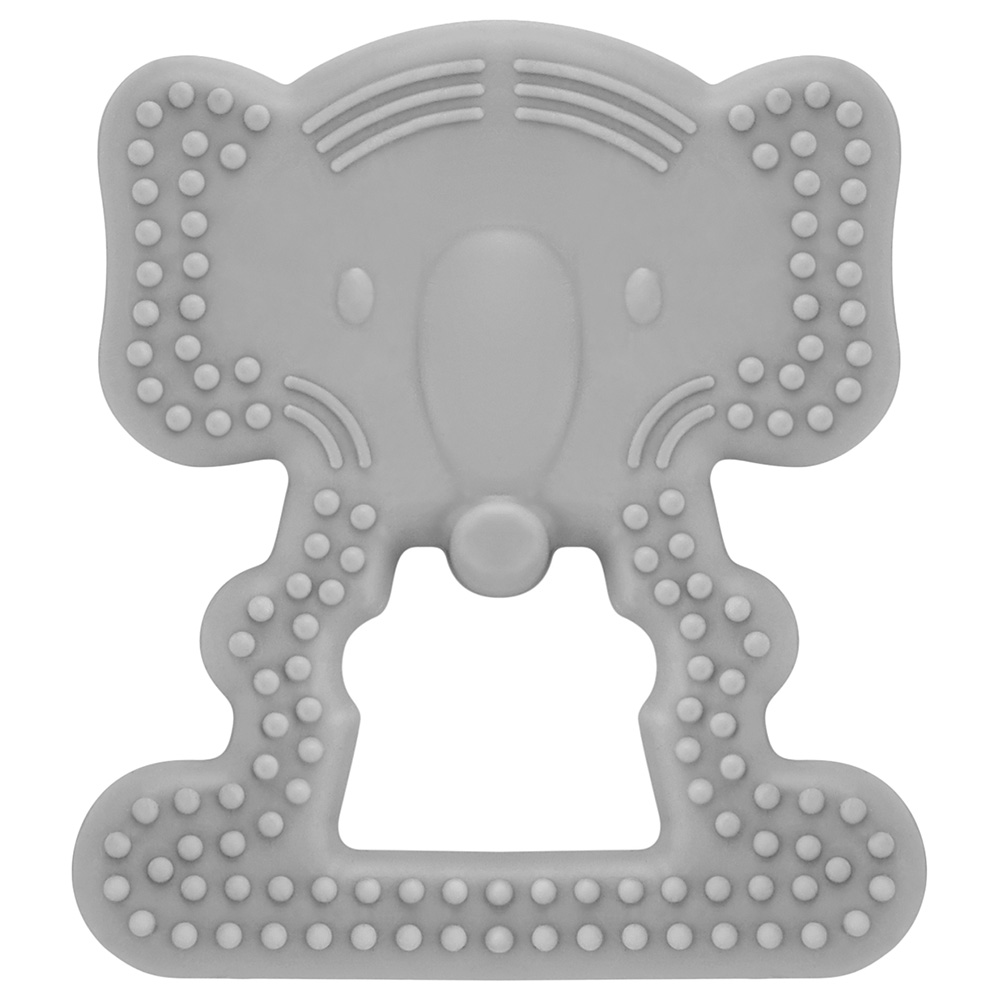 Buy Babyjem Baby Teething Elephant Grey in UAE Mumzworld