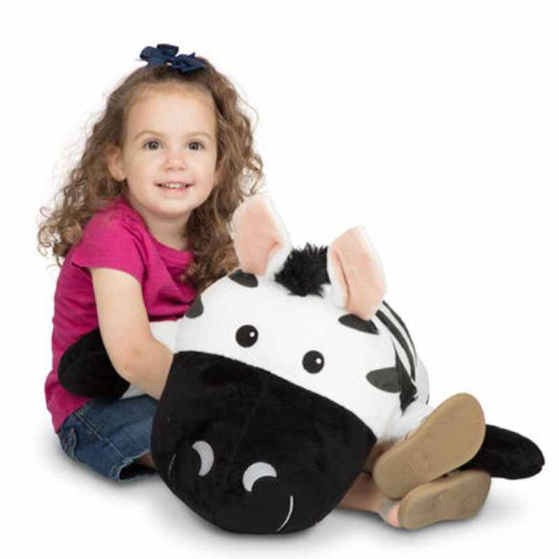 Buy Melissa Doug Cuddle Zebra Jumbo Plush in UAE Mumzworld