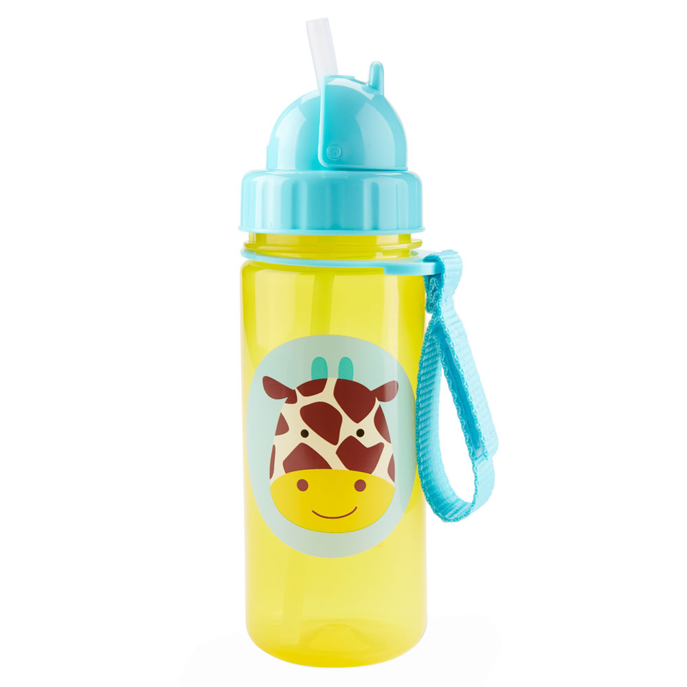  Skip Hop Toddler Sippy Cup with Straw, Zoo Straw Bottle,  Butterfly : Baby