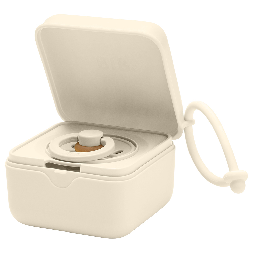 Bibs Pacifier Box Ivory