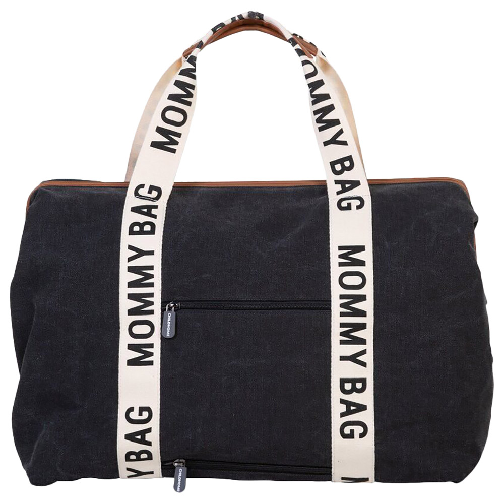 Buy Childhome - Mommy Bag Signature Canvas - Black in UAE | Mumzworld