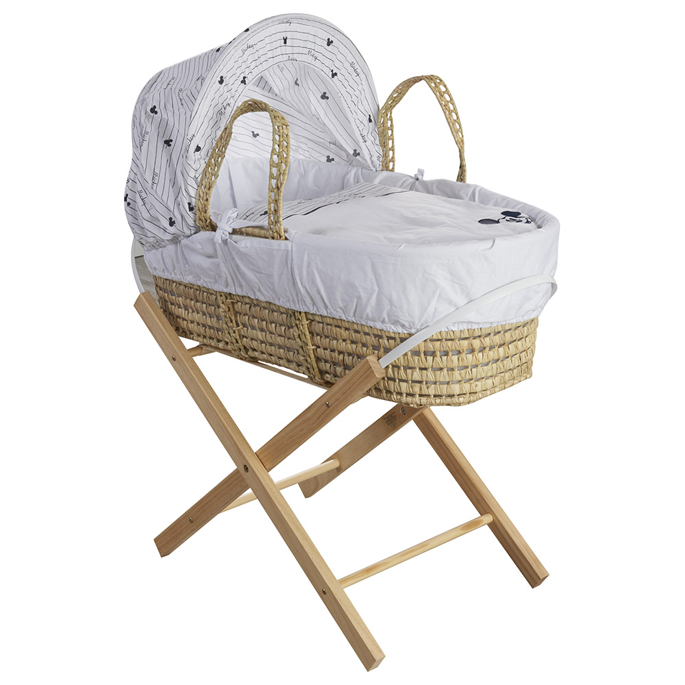 Kinder valley moses sales basket with stand