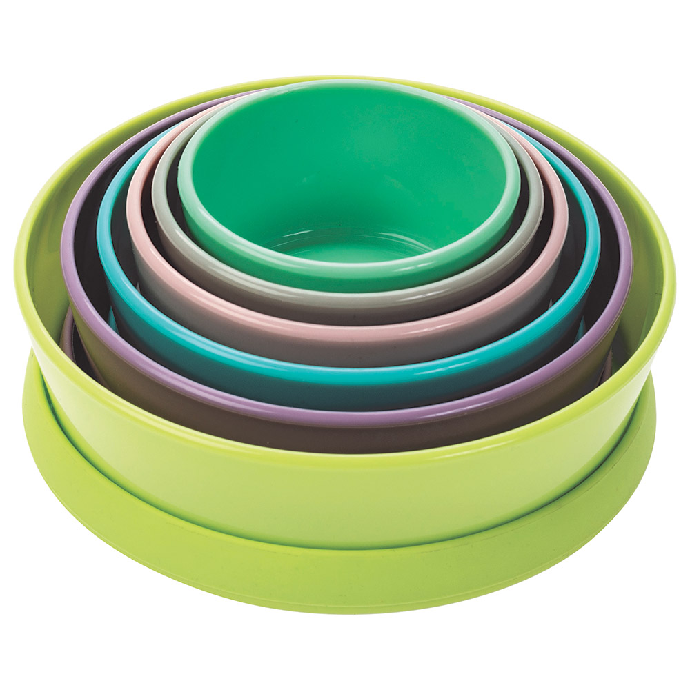 Buy Melii - Stacking & Nesting Containers with Silicone Lids - 6pc in ...