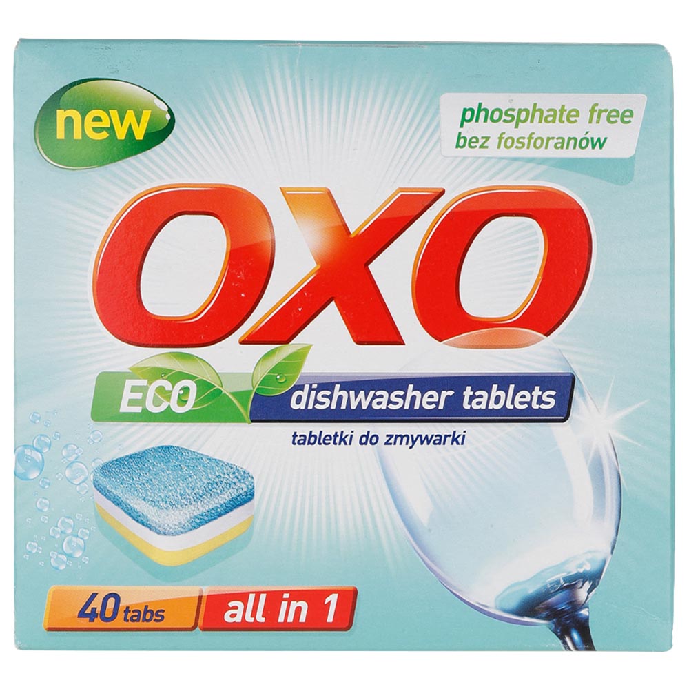 OXO Dishwasher Eco Tablet AllIn1 Pack Of 40 Buy at Best Price