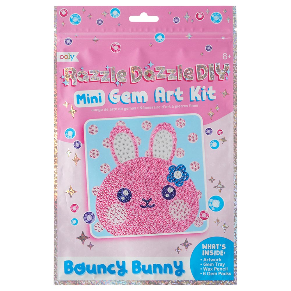 Razzle Dazzle D.I.Y. Mini Gem Art Kit - Bouncy Bunny Razzle Dazzle D.I.Y. Mini Gem Art Kit - Bouncy Bunny
