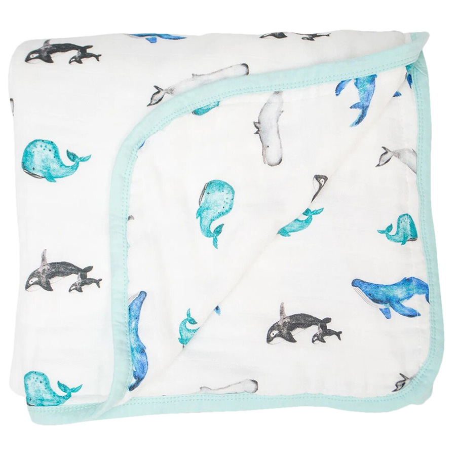 Lulujo Dream Blanket Whales Buy at Best Price from Mumzworld