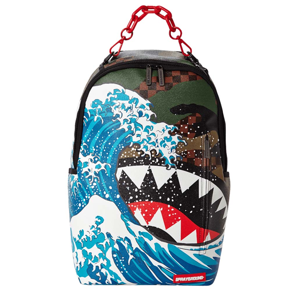 Checkered sprayground backpack cheap