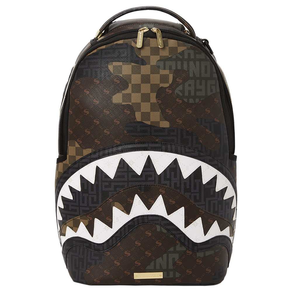 Sprayground camo backpack hotsell