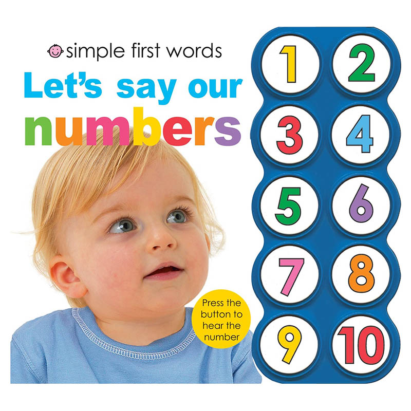 Buy Simple First Words Let's Say Our Numbers in UAE | Mumzworld