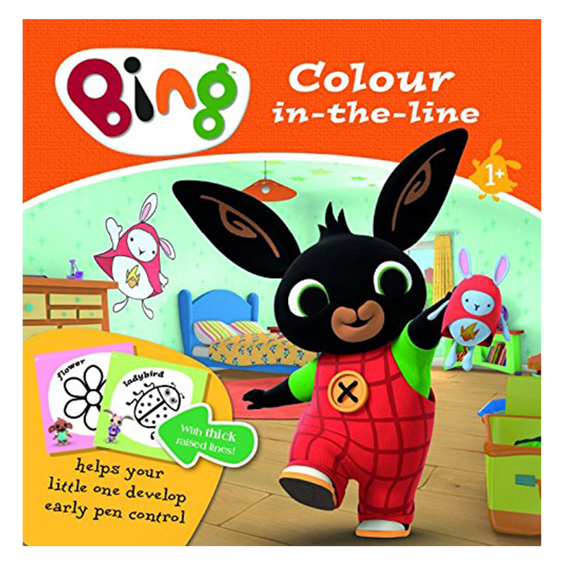 Buy Bing Colour In The Line Book in UAE | Mumzworld