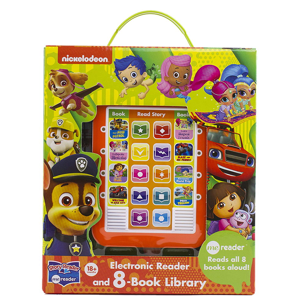 Nickelodeon Junior Electronic Reader & 8-Book Library | Buy at Best ...