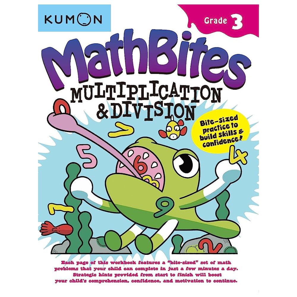 Buy Math Bites: Grade 3 Multiplication & Division in UAE | Mumzworld