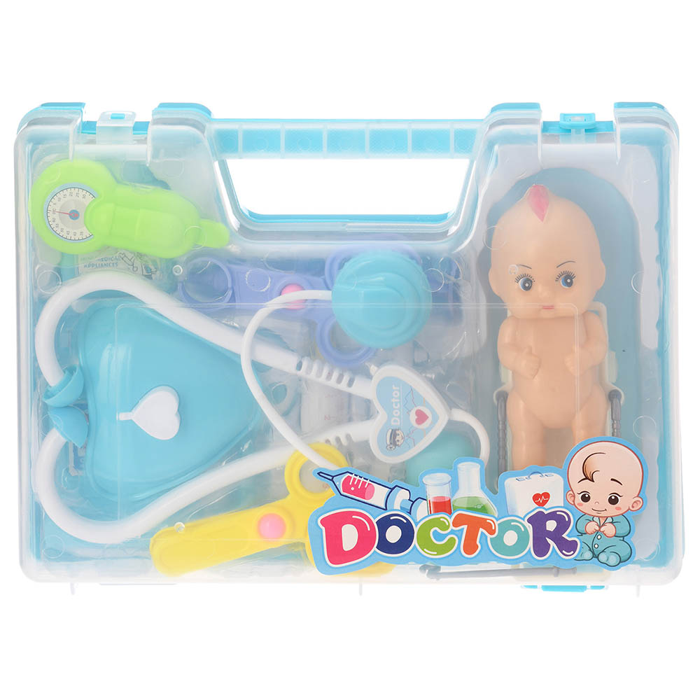 Uniq Kidz Complete Medical Kit w/ Baby Blue