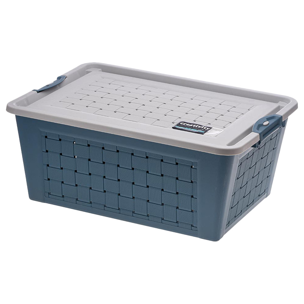 Buy Yubiso - Lockable Plastic Storage Box 40cm - Grey in UAE | Mumzworld
