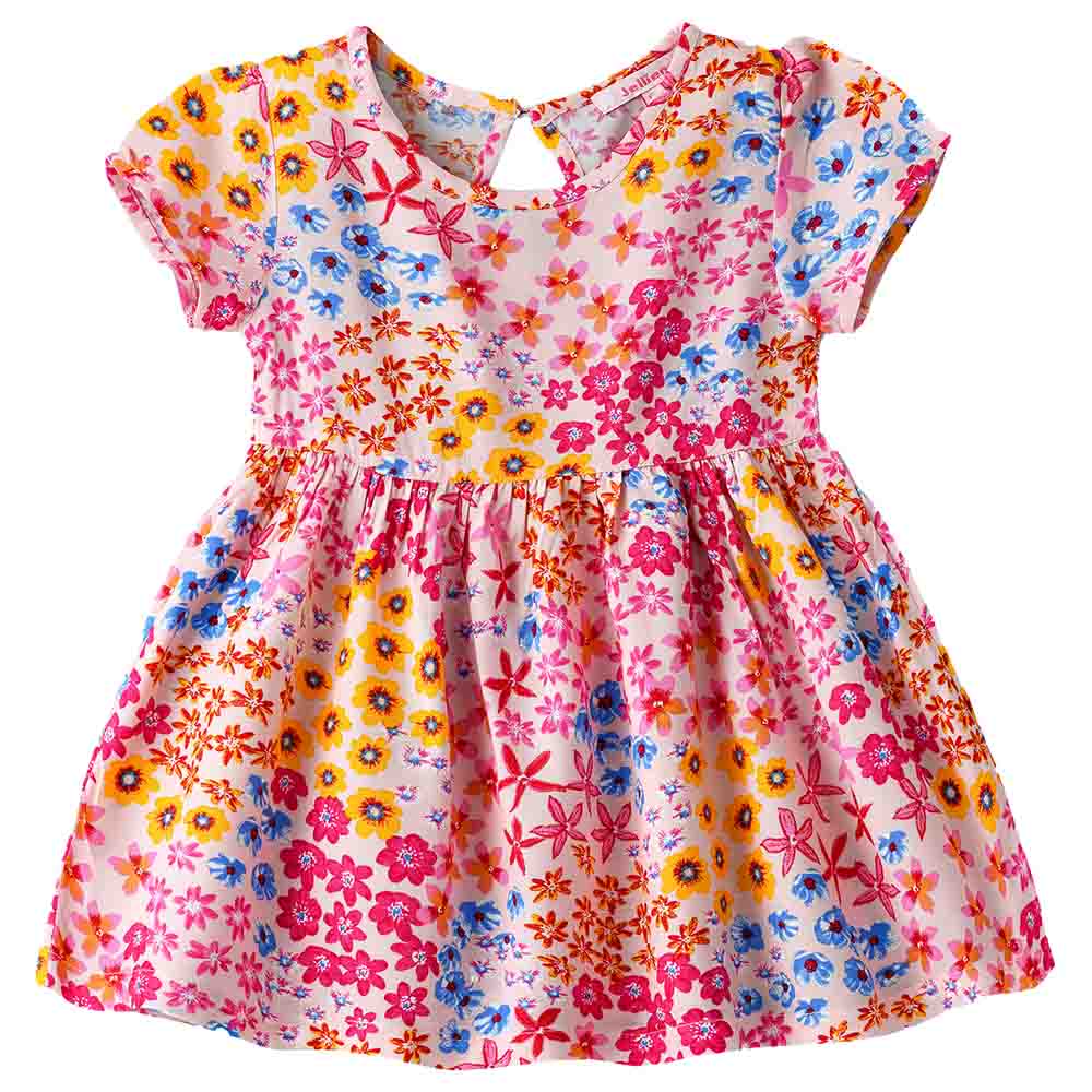 Jelliene - Floral Print Dress