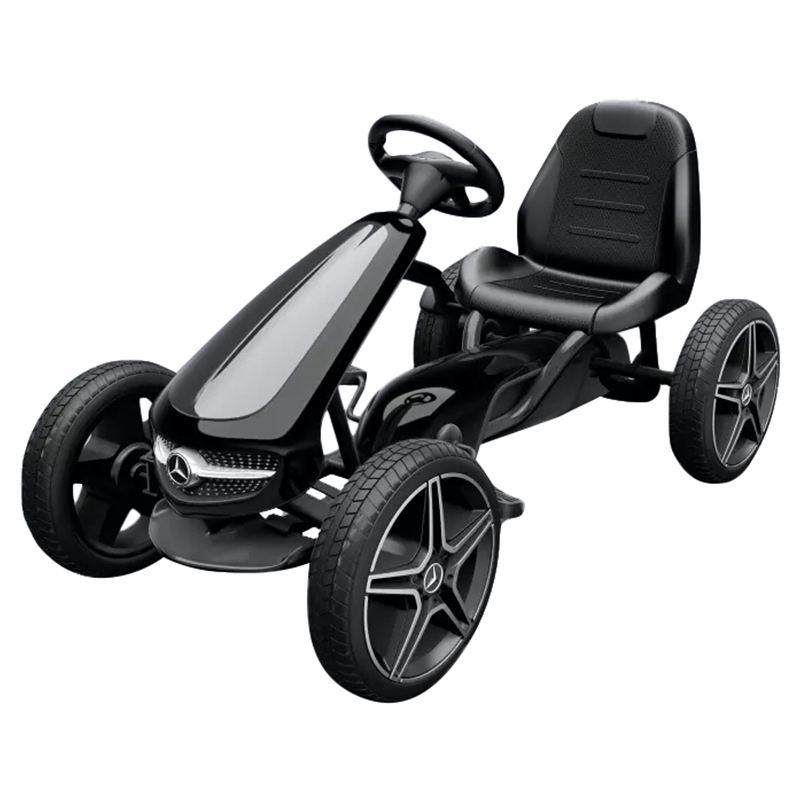 Gokart Mercedes pour enfants 3-7 ans - Noir