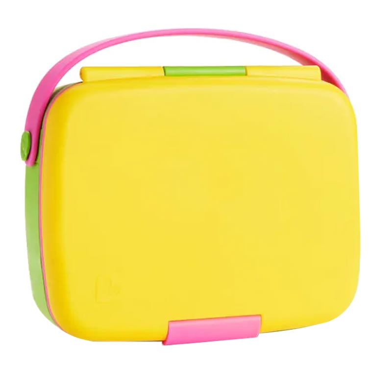 Munchkin Lunch Bento Box Yellow/Green/Pink