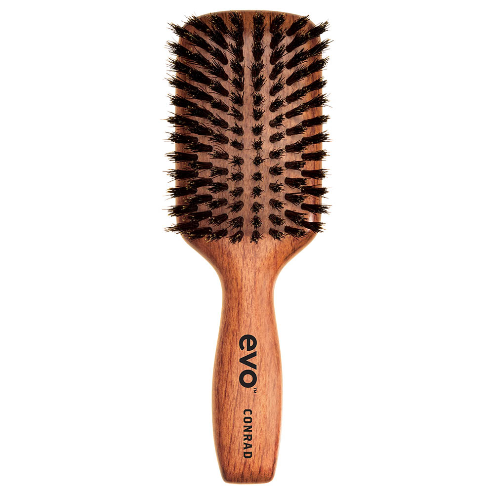 Evo CONRAD Natural Bristle Paddle Brush
