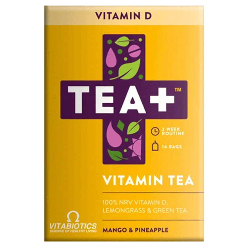 Vitabiotics TEA+ Vitamin D Tea 14 Day Supply Buy at Best Price from