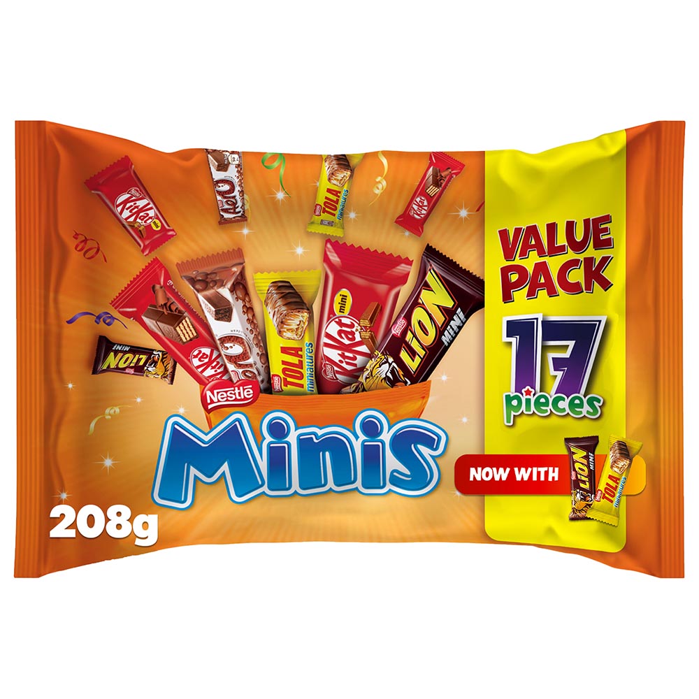 Nestle Mini Mix Chocolate 208g 17pcs