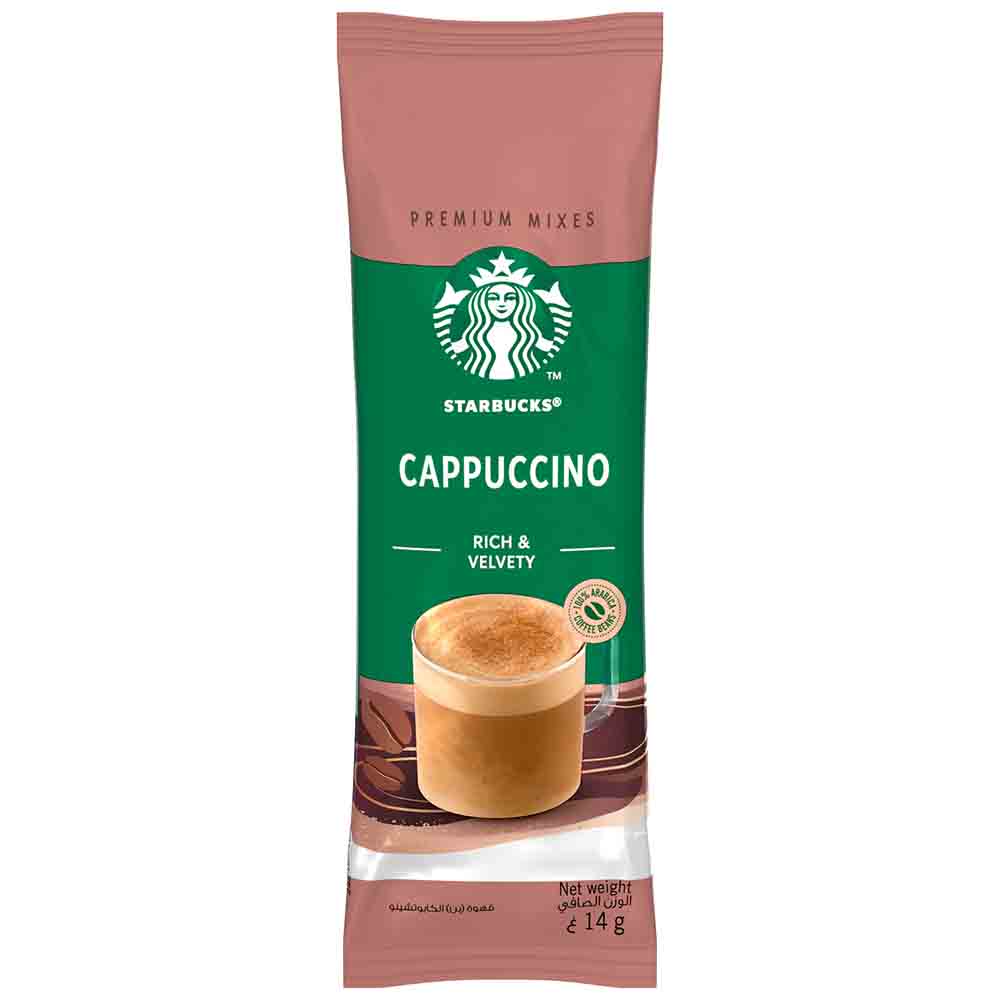 Starbucks Cappuccino Premium Instant Coffee Mix 14g Stick