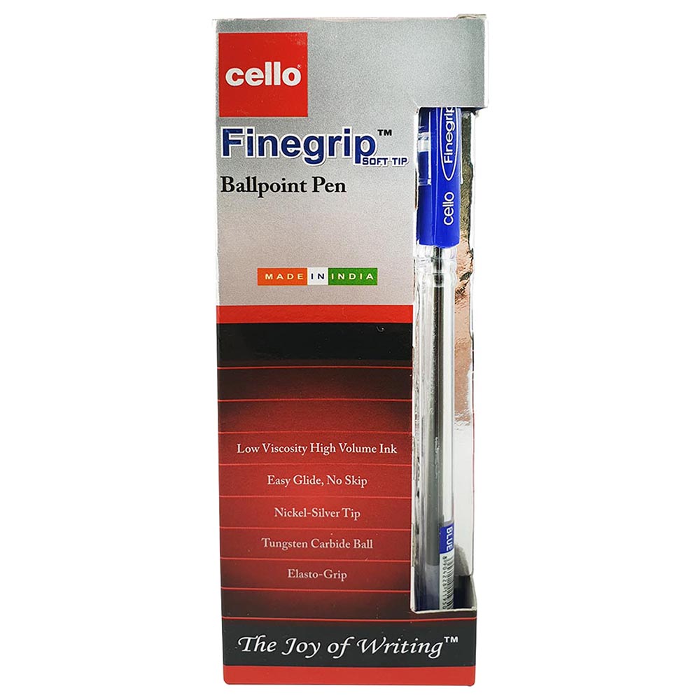 Cello Ball Pen Finegrip 0.7mm Blue Pack of 12 Buy at Best Price