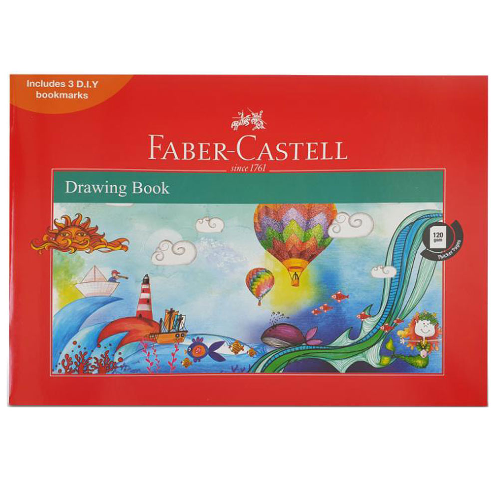 FABER CASTELL – DRAWING BOOK – A4 (20 Sheets) – Ay stationery