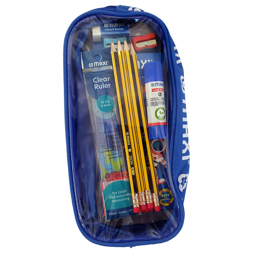 Maxi School Stationery Basic Kit 21pcs