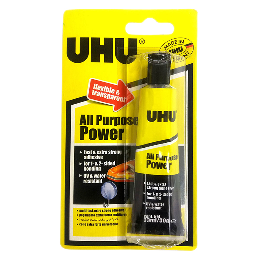 اشتر بأفضل الأسعار من ممزورلد لاصق قوي شفاف للمهام المتعددة 33 مل من