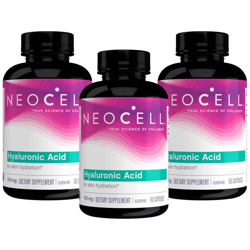 Buy Neocell - Hyaluronic Acid 60 Capsules Pack of 3 in UAE | Mumzworld