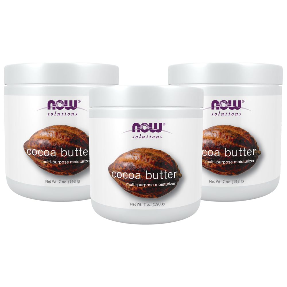 Now Solutions, Cocoa Butter, Pure 7 Fl. Oz. Pack of 3 Buy at Best
